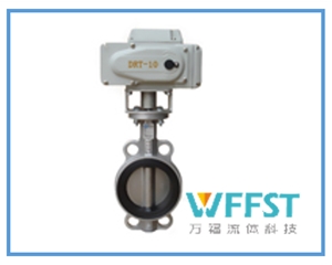 WF691L型對(duì)夾式-無(wú)靠背鑄鋁電動(dòng)蝶閥